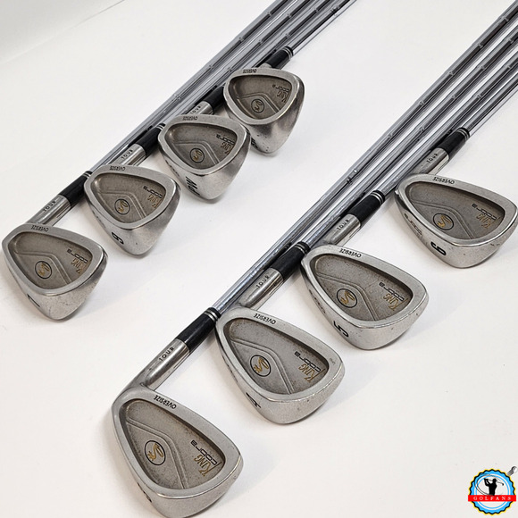 King Cobra Tour Oversize Iron Set 3-7 9 PW+SW (NO #8) Stiff S300U Steel Bad Grip - Picture 1 of 10